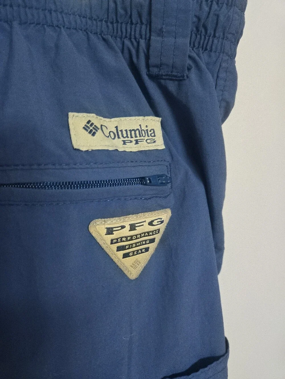 Men's Columbia Lined Blue Shorts Size XXL